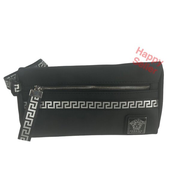 Versace Pouch Dopp Kit Toiletries Travel Bag Perfumes Box Makeup Cosmetics New - Picture 3 of 14
